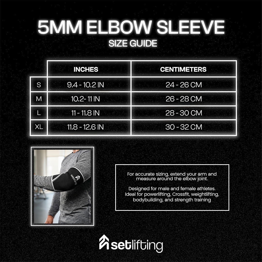 5MM COMPRESSION ELBOW SLEEVES