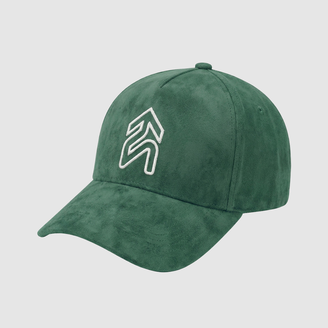 Set Lifting Suede Green Hat