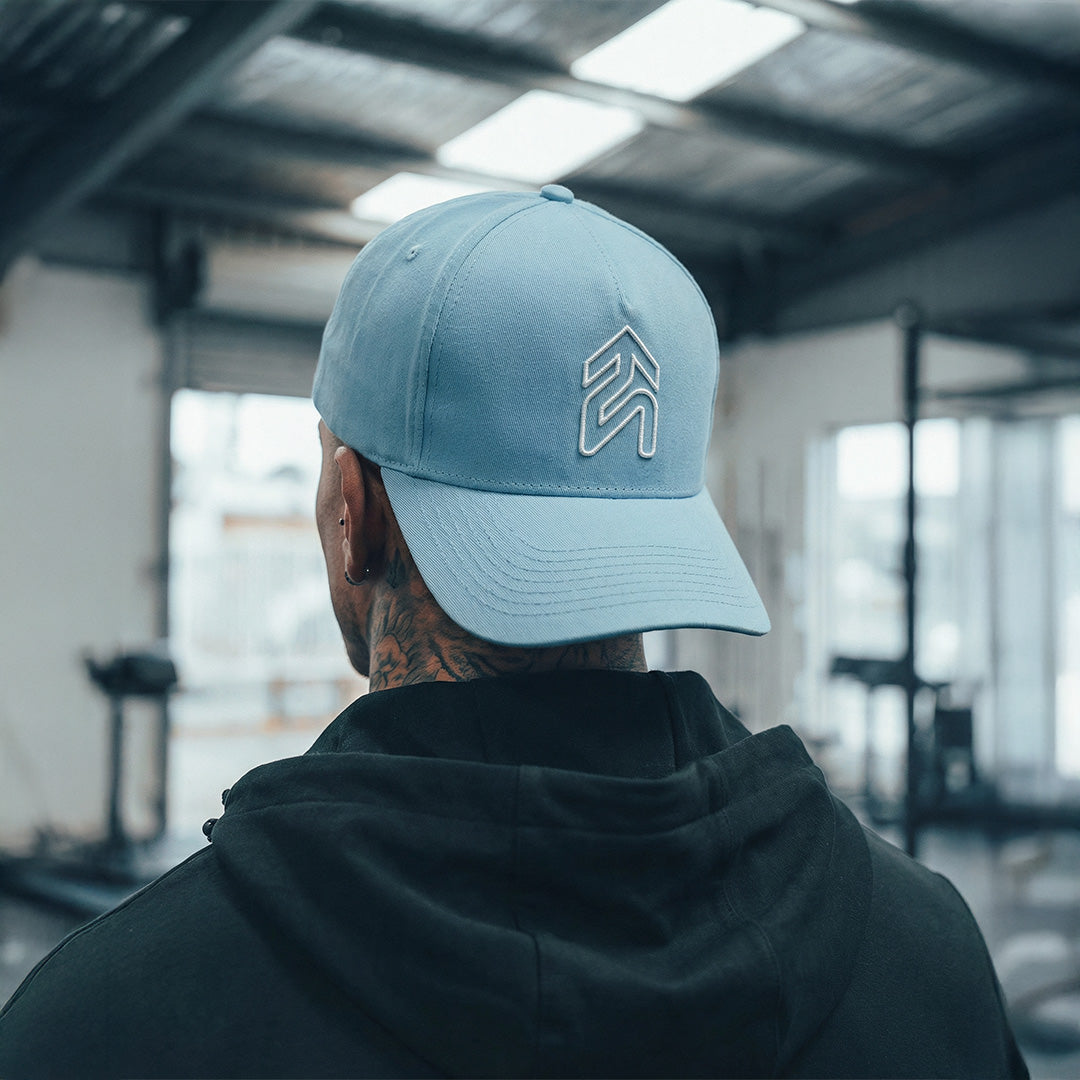 Set Lifting Light Blue Hat