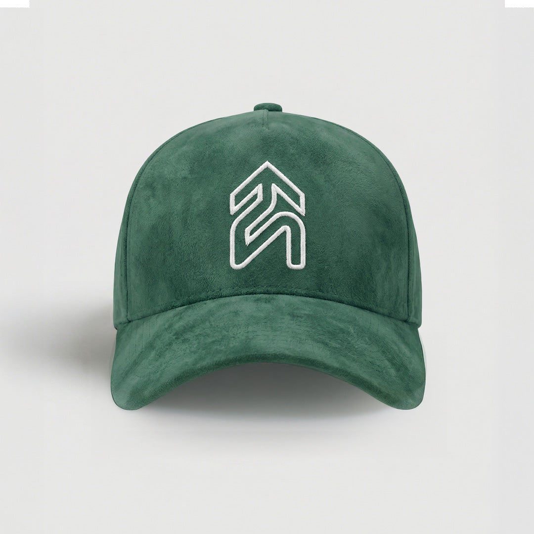Set Lifting Suede Green Hat