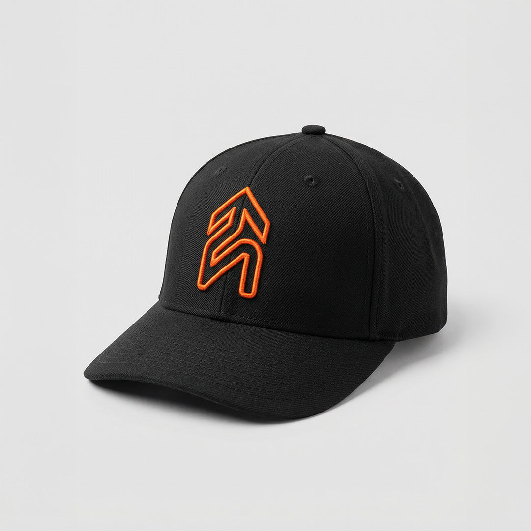 Set Lifting Black & Orange Hat