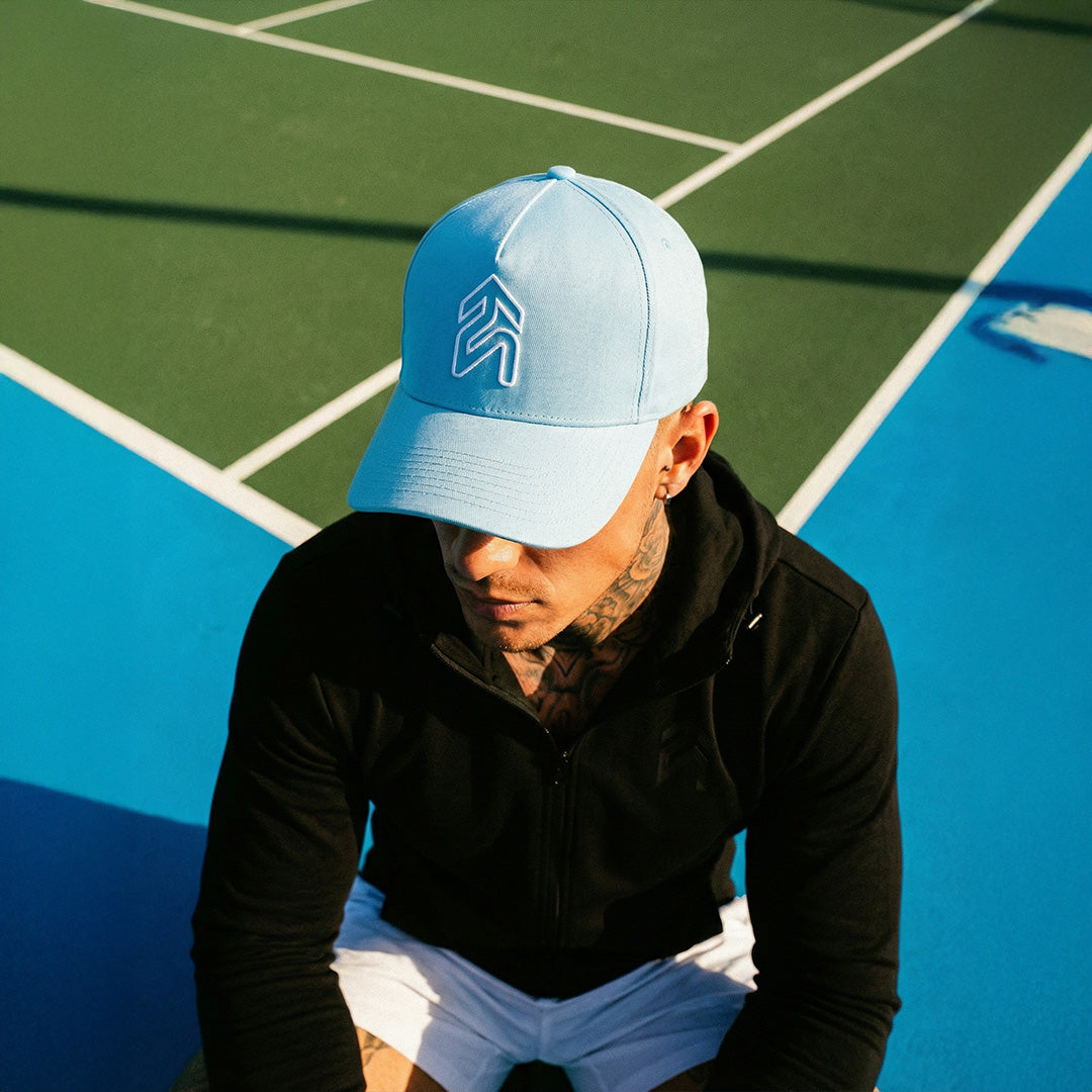 Set Lifting Light Blue Hat