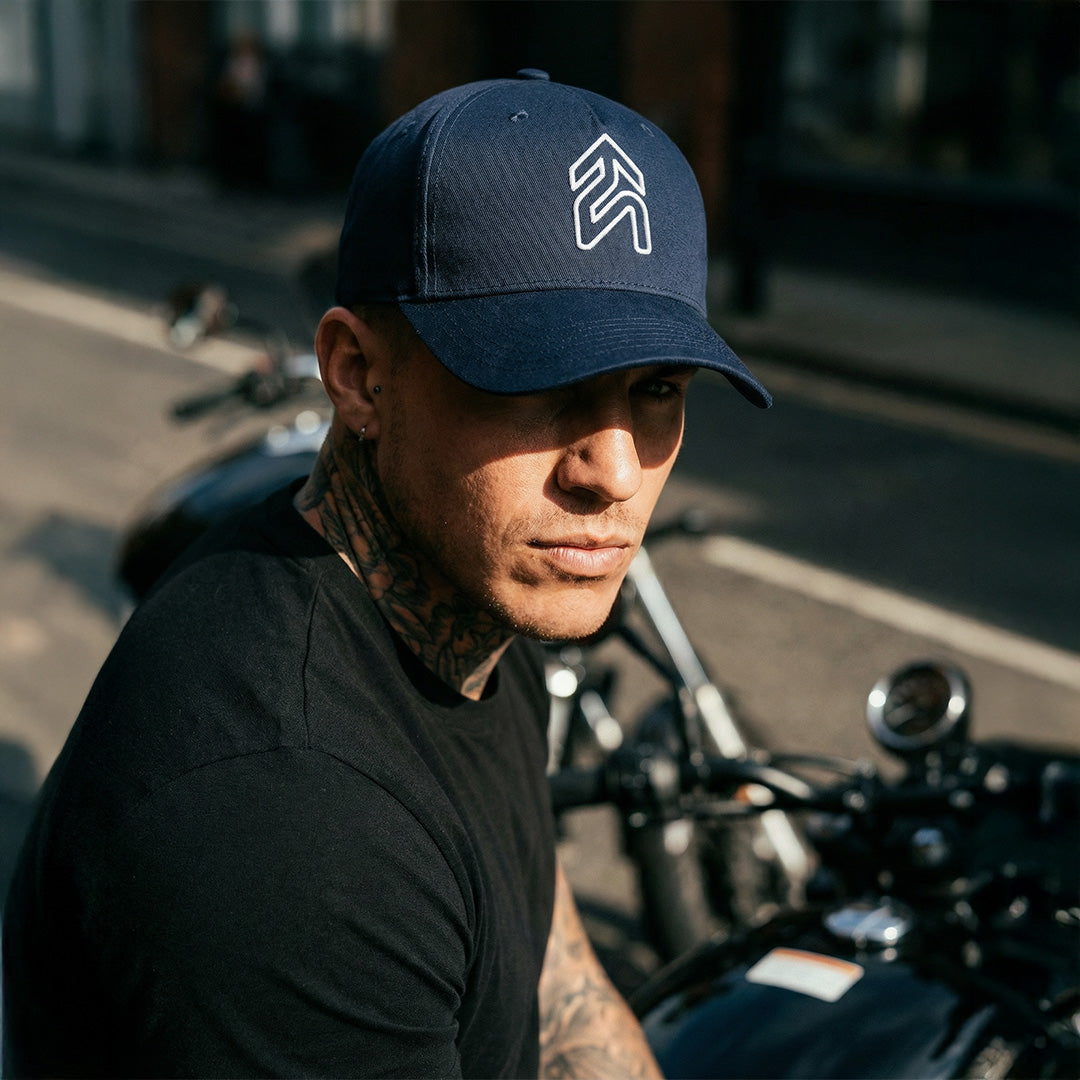 Set Lifting Navy Hat