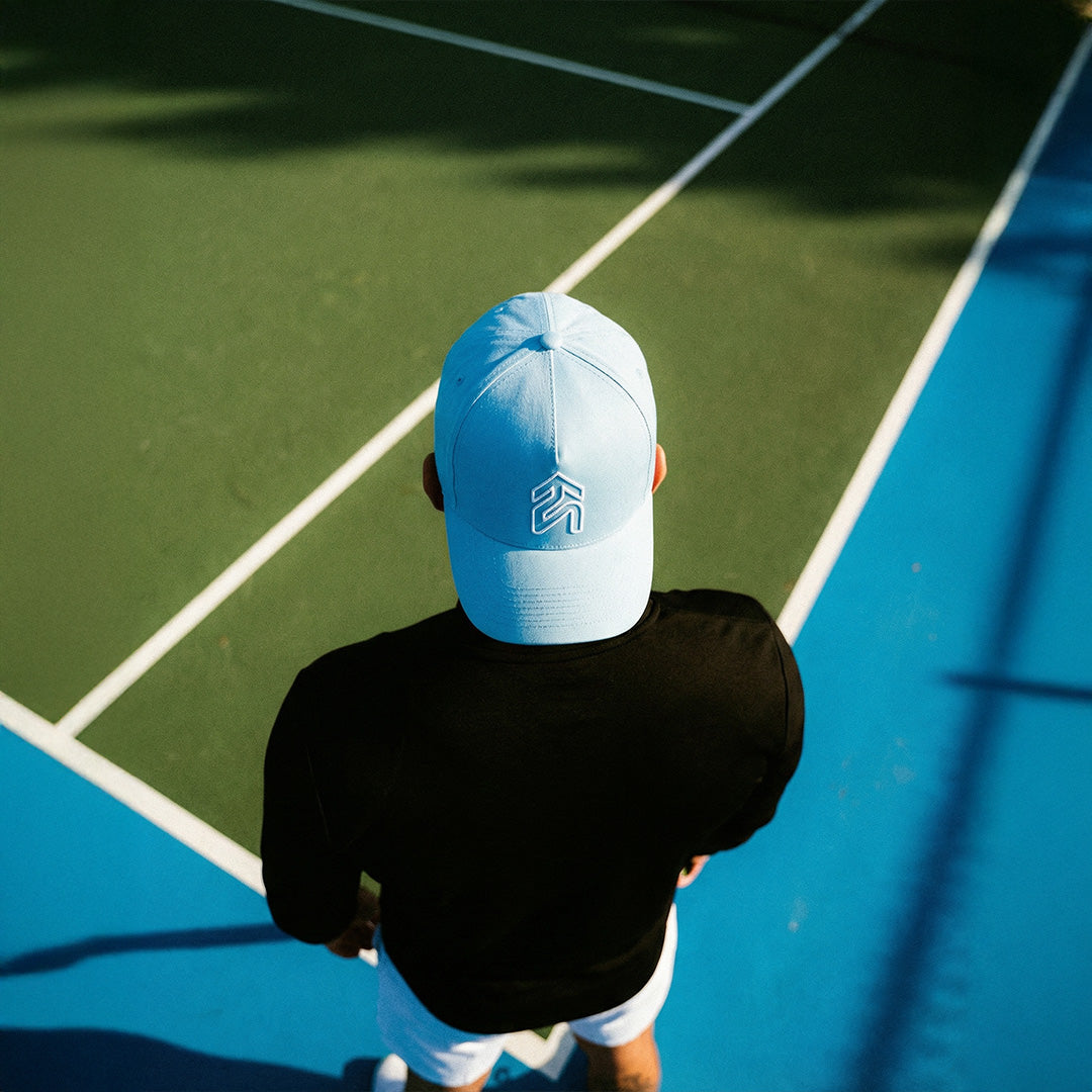 Set Lifting Light Blue Hat