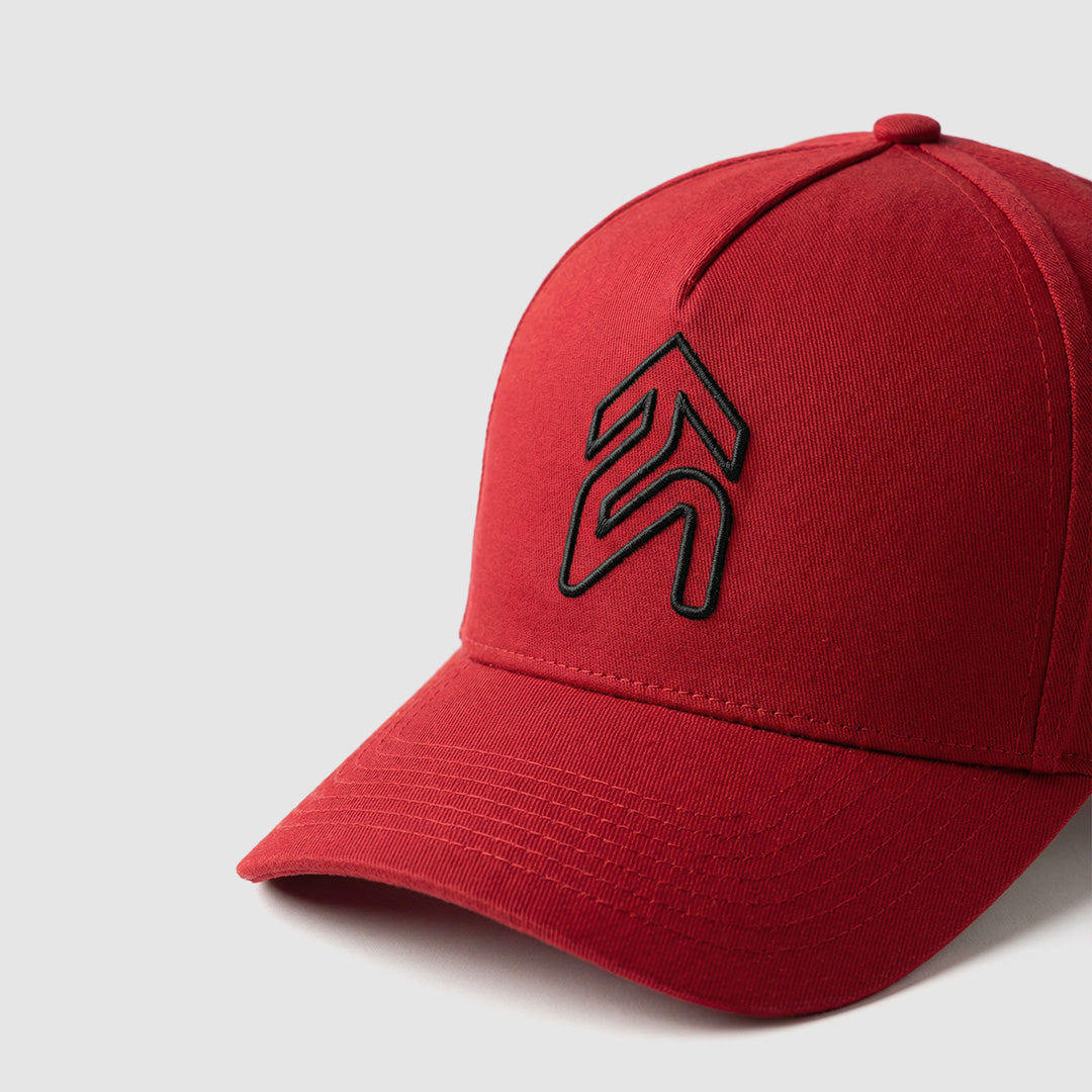 Set Lifting Red & Black Hat