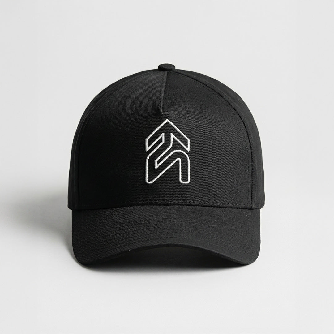 Set Lifting Black & White Hat